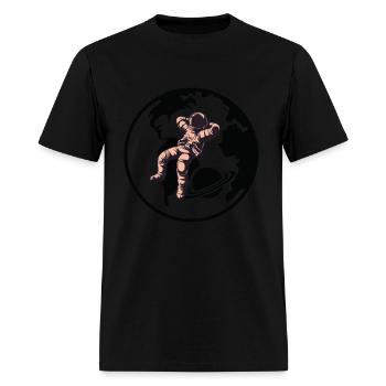 Fusion cosmique - T-shirt Homme - noir - Devant - Jose (178cm)