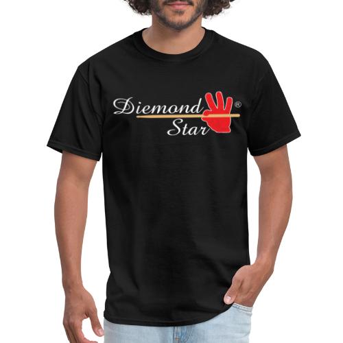 Diemond Star Logo White Font - Men's T-Shirt