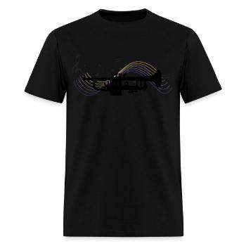 Trumpet - Men's T-Shirt - black - Front - Jose (178cm)