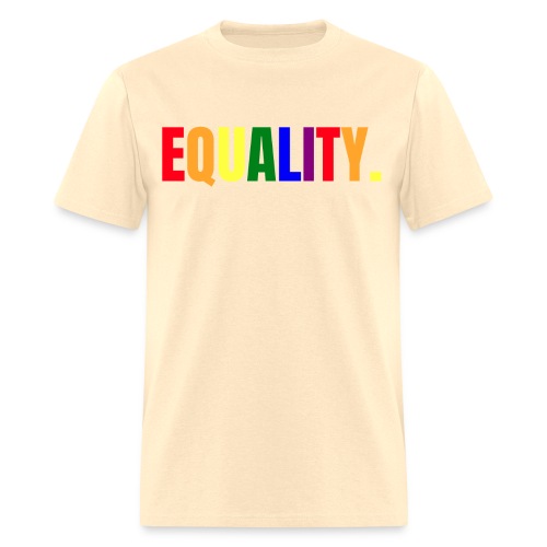 EQUALITY. Pride LGBTQ colors - Men's T-Shirt