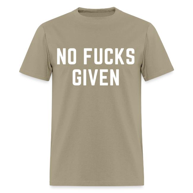 NO FUCKS GIVEN