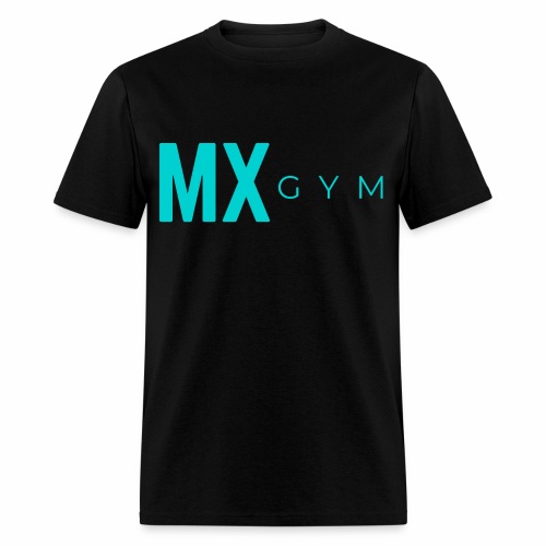 MX Gym Minimal Long Teal - Men's T-Shirt