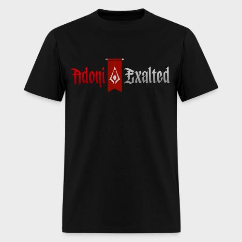 Adoni Exalted Logo - Men's T-Shirt
