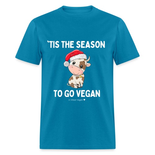 Tis The Season To Go Vegan - Men's T-Shirt