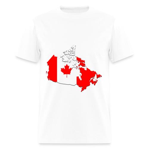Canada Is Not Your 51st State - Canada Map Flag - Men's T-Shirt
