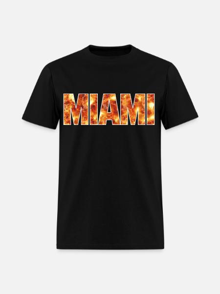 Miami - Men's T-Shirt - black
