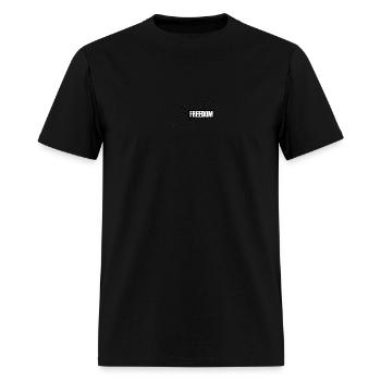 freedom - Men's T-Shirt - black - Front - Jose (178cm)