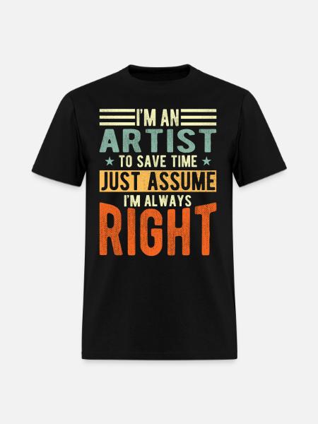 Artist - Men's T-Shirt - black