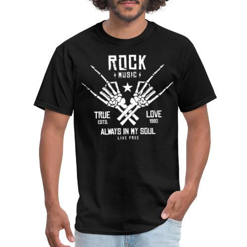rock metal music - Men's T-Shirt