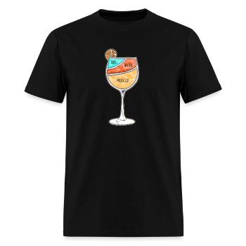 Liquor - Men's T-Shirt - black - Front - Jose (178cm)