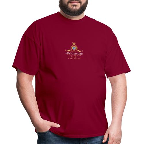 IAM-CED.ORG CROWN - Men's T-Shirt