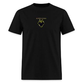 ALTERS ULTIMA LOGO - Men's T-Shirt - black - Front - Jose (178cm)