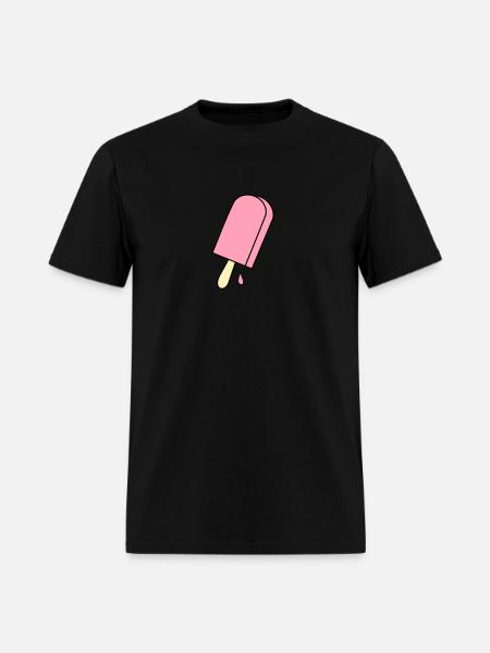 ice cream - Men's T-Shirt - black