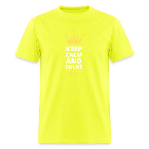 Keep Calm and Solve - Men's T-Shirt