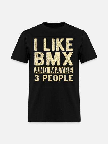 BMX Saying - Men's T-Shirt - black