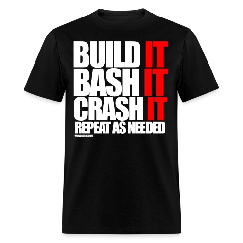 Build It Bash It png - Men's T-Shirt
