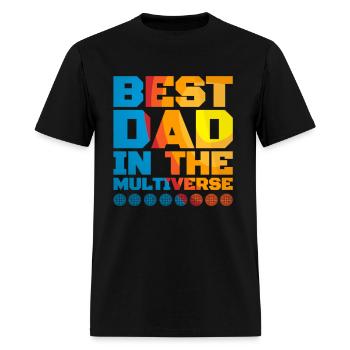 Best Dad - Men's T-Shirt - black - Front - Jose (178cm)