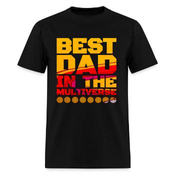 Best Dad - Men's T-Shirt - black - Front - Jose (178cm)