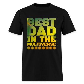Best Dad - Men's T-Shirt - black - Front - Jose (178cm)