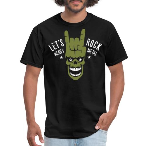 heavy metal rock - Men's T-Shirt
