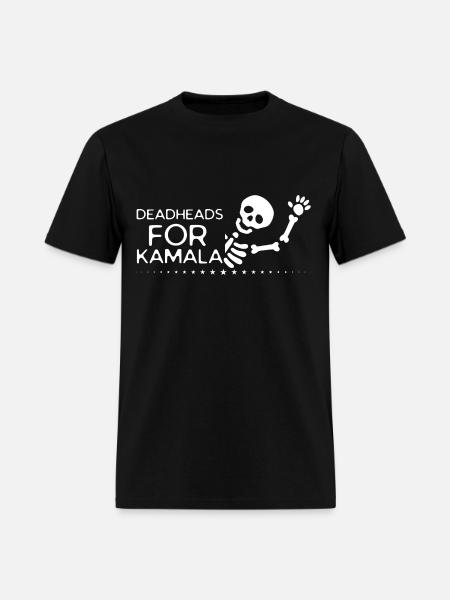 Deadheads For Kamala - Men's T-Shirt - black