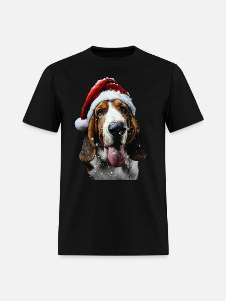 Basset Hound - Men's T-Shirt - black