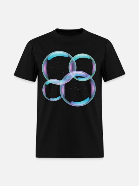 Bubbles - Men's T-Shirt - black