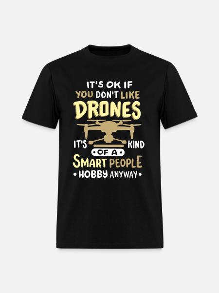 Drones Quadcopter RC Drone Pilot - Men's T-Shirt - black