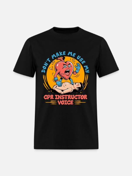 CPR Instructor Paramedic - Men's T-Shirt - black