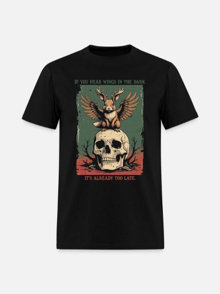 Wolpertinger Creature Mythological Creatures - Men's T-Shirt - black