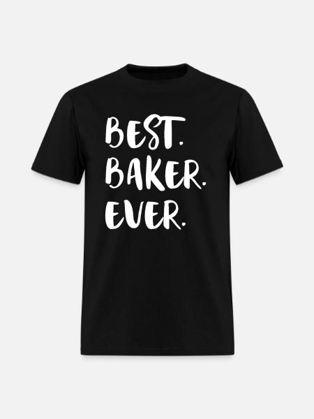 Best Baker Ever - Men's T-Shirt - black
