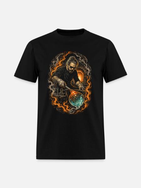Glass Blowing - Men's T-Shirt - black