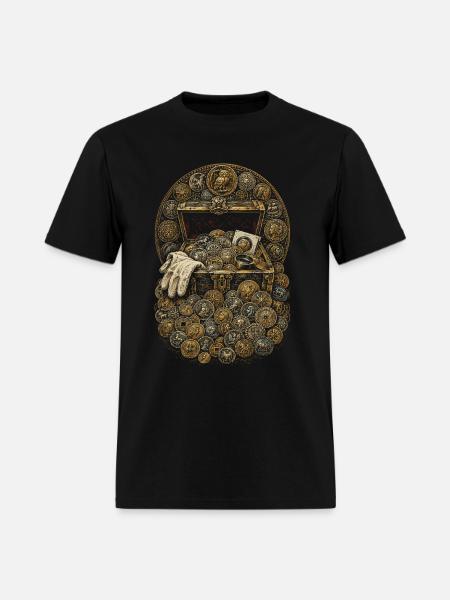 Coin collector Numismatist - Men's T-Shirt - black