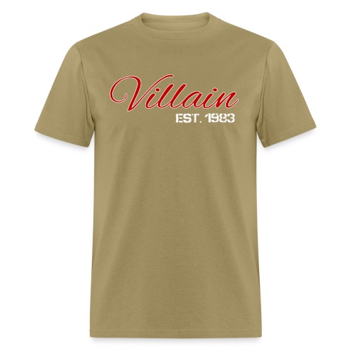 Villain (3X - 4X) - Men's T-Shirt