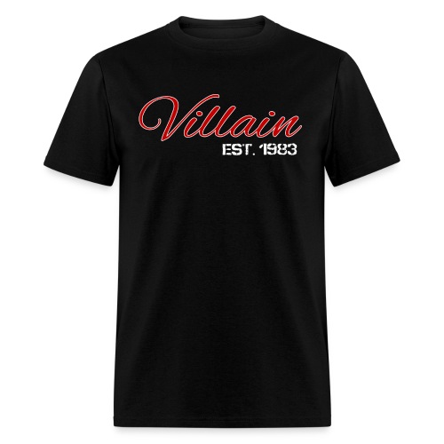 Villain (3X - 4X) - Men's T-Shirt