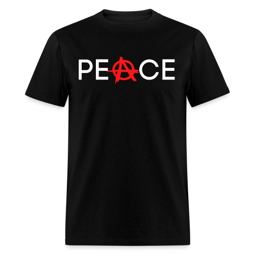 Anarchy Peace Graffiti - Men's T-Shirt