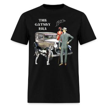 Roaring 20s Gatsby Era - Men's T-Shirt - black - Front - Jose (178cm)