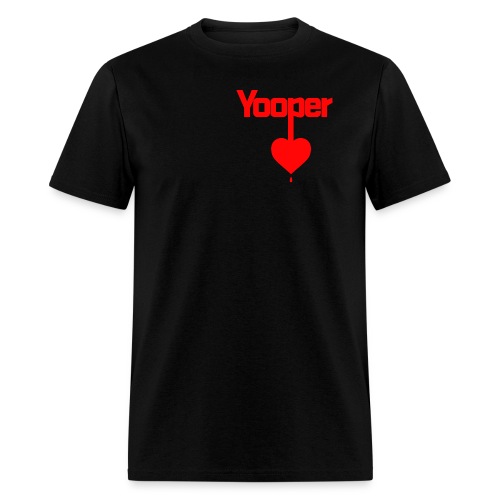 yooper heart [thick] - Men's T-Shirt