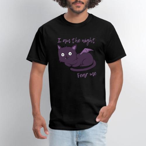 Cute Halloween Cat I Am the Night Fear Me