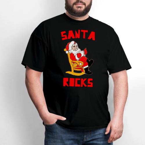 Santa Rocks Funny Christmas