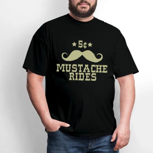 5 Cent Mustache Rides Sarcastic Funny