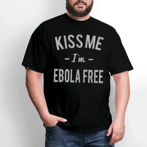Kiss Me I'm Ebola Free Retro