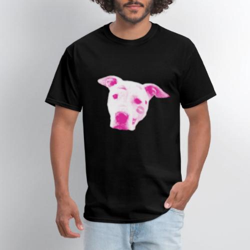 Pink Pitbull Head