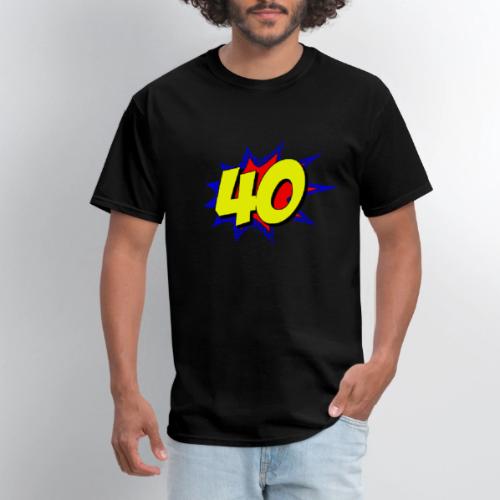 Superhero 40 Years Old Birthday