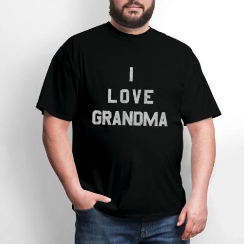 I Love Grandma White Retro