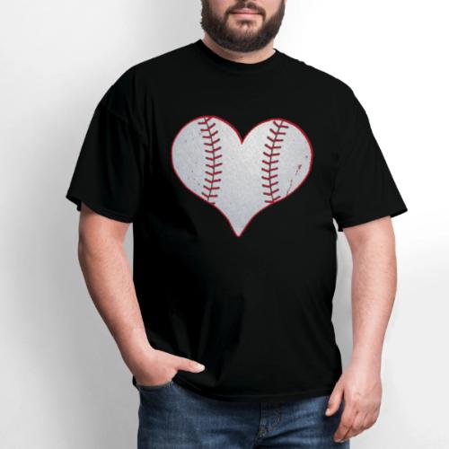 I Love Baseball Heart