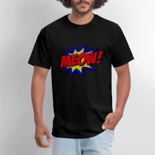 Meow Comic Book Cat