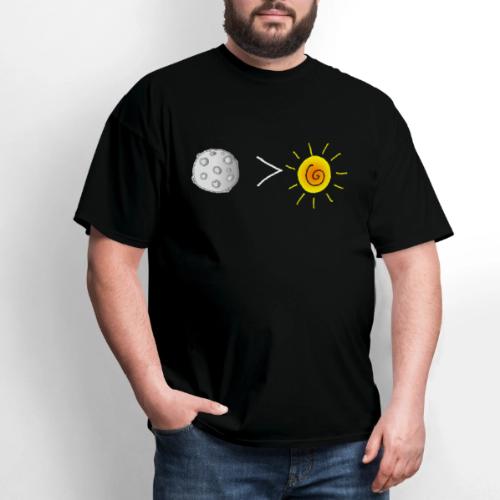 Moon Is Greater Than The Sun Total Solar Eclipse