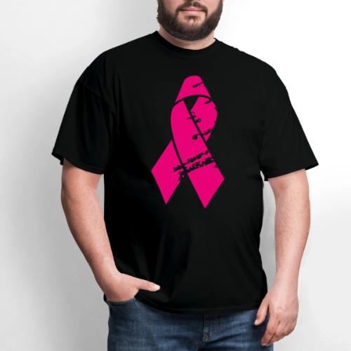 Distressed Pink Ribbon