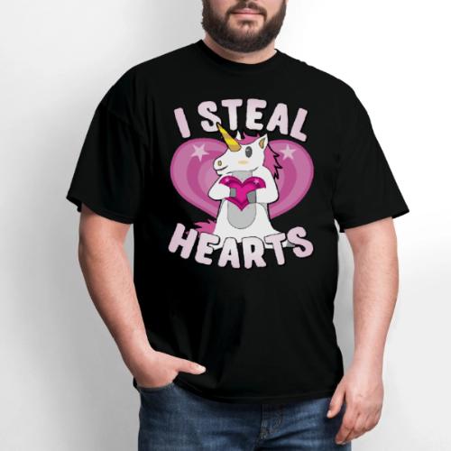 I Steal Hearts Unicorn Valentine's Day
